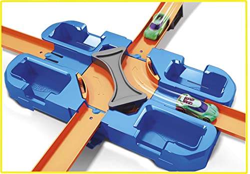 Hot Wheels - Track Buider Caja de Acrobacias Deluxe, Accesorios para Pistas de Coches de Juguete (Mattel GGP93) , color/modelo surtido