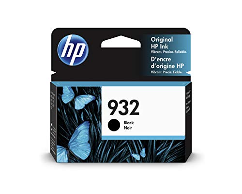 HP 932 CN057AE, Negro, Cartucho de Tinta Original, compatible con impresoras de inyección de HP OfficeJet 6100, 6600, 6700, 7110, 7510, 7610, 7612
