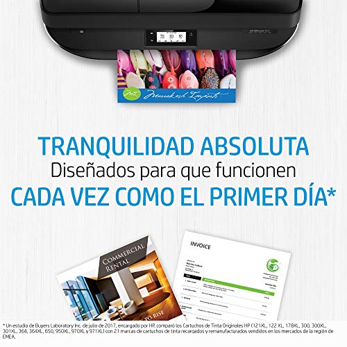 HP 935 C2P22AE, Amarillo, Cartucho Original de Tinta, Compatible con impresoras de inyección de tinta HP OfficeJet 6820; HP OfficeJet Pro 6230, 6830