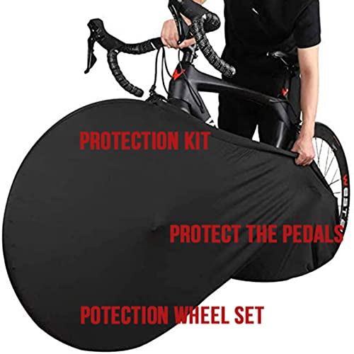 HSGAV Funda De Rueda De Bicicleta Interior Bolsa para Guardar Bicicletas Patrones Geométricos Paquete Protector A Prueba De Polvo Lavable para Todos Los MTB Road Mountain,B