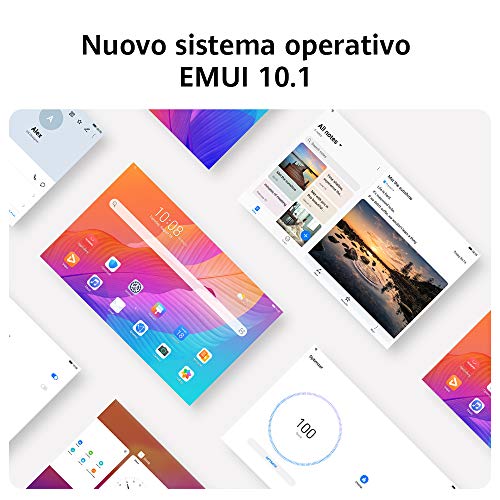 HUAWEI MatePad T10s - Tablet de 10.1"con pantalla FullHD (WiFi, RAM de 4GB, ROM de 64GB, EMUI 10.1, Huawei Mobile Services), Color Azul - sin servicios de Google preinstalados