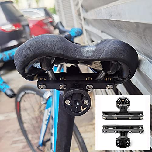 HUAYUWA Soporte de sillín de bicicleta Soporte de bicicleta Soporte de luz trasera para Garmin Varia RVR315 RTL515 RTL510 Rearview Radar Accesorios