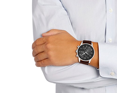 Hugo Boss Reloj Cronógrafo para Hombre de Cuarzo con Correa en Cuero 1513494