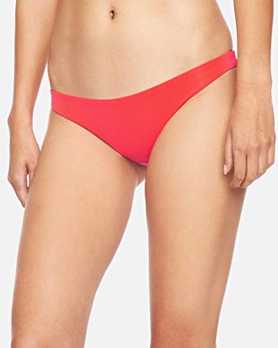 Hurley W Mod Surf Bottom Parte De Abajo Bikini, Mujer, Red Orbit, XS