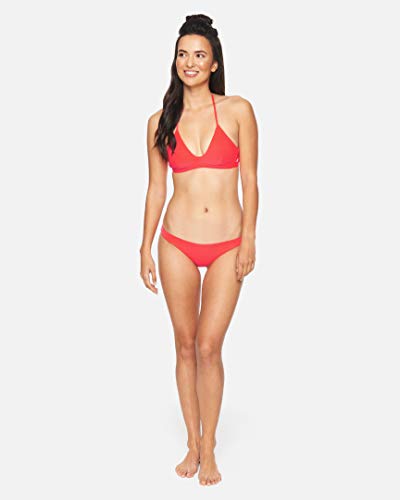 Hurley W Mod Surf Bottom Parte De Abajo Bikini, Mujer, Red Orbit, XS