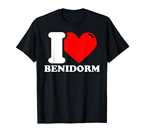 I love Benidorm Camiseta