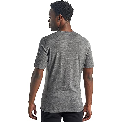 Icebreaker Merino 200 Oasis - Camiseta de Manga Corta para Hombre, Talla Grande