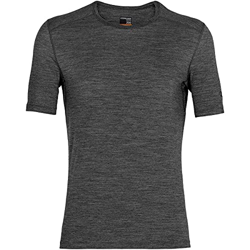Icebreaker Merino 200 Oasis - Camiseta de Manga Corta para Hombre, Talla Grande