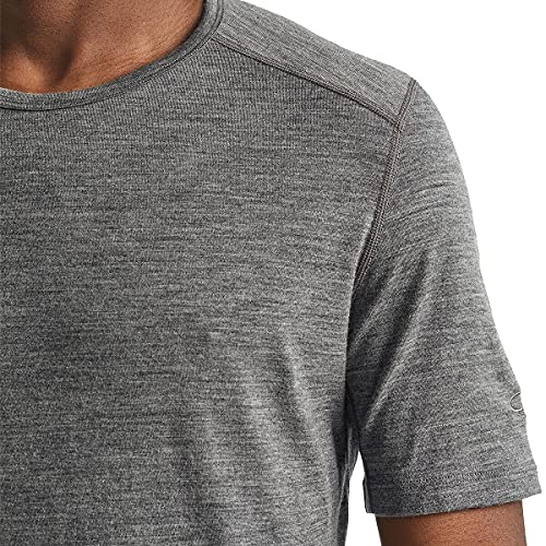 Icebreaker Merino 200 Oasis - Camiseta de Manga Corta para Hombre, Talla Grande
