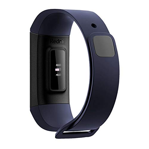 iGlobalmarket Correa de Repuesto, Pulsera de reemplazo Ajustable, Compatible con Xiaomi Mi Band 4C Liso Marino