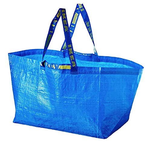 Ikea - juego de 2 Frakta azul - bolsa grande Ideal para la compra, para la ropa sucia y sus posibilidades de almacenamiento