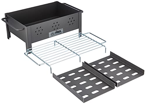 Imex El Zorro Barbacoa Sobremesa con Parrilla Cincada, Negro, 31x21x14 cm, 71431.0