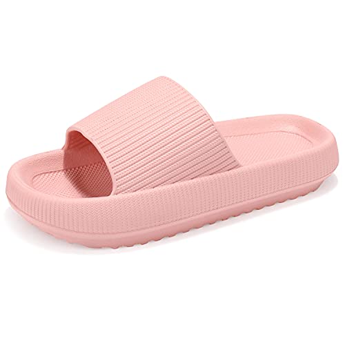 incarpo Unisex Chanclas y Sandalias de Piscina Para Mujer Zapatillas Casa Hombre Verano Pantuflas de baño,Rosa,38/39