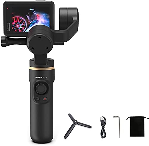 INKEE Falcon Gimbal Stabilizer Control inalámbrico, estabilizador de cámara de Mano de 3 Ejes Compatible con GoPro Hero 9, 8, 7, 6, 5, OSMO Action, Otras cámaras de acción batería de 9 h de duración