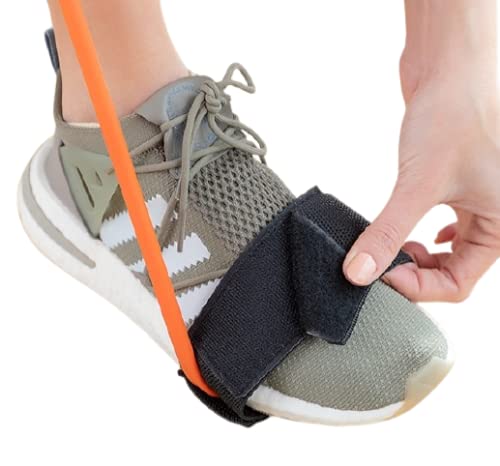 InnovaGoods Cinturón con Bandas de Resistencia para Glúteos y Guía de Ejercicios Bootrainer, Adultos Unisex, Negro, Naranja,