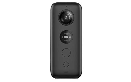 Insta360 One X - Cámaras de 360 Grados (Micro-USB, Black, Ultra Wide-Angle, 200°, 18 MP, 25.4/2.3 mm (1/2.3"))