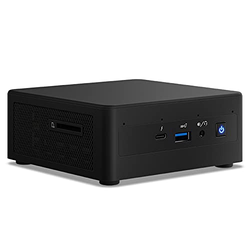 Intel NUC 11 Pro NUC11PAHi5 Home & Business Desktop Mini PC, Intel® Core ™ i5-1135G7 de 4 núcleos, 2.4 GHz – 4.2 GHz Turbo, 8 subprocesos, caché de 8 MB, 16 GB de RAM, SSD PCIe de 256 GB