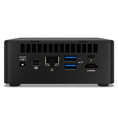 Intel NUC 11 Pro NUC11PAHi5 Home & Business Desktop Mini PC, Intel® Core ™ i5-1135G7 de 4 núcleos, 2.4 GHz – 4.2 GHz Turbo, 8 subprocesos, caché de 8 MB, 16 GB de RAM, SSD PCIe de 256 GB