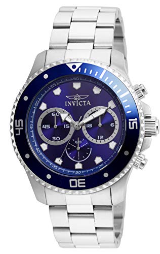 Invicta 21788 Pro Diver Reloj para Hombre acero inoxidable Cuarzo Esfera azul