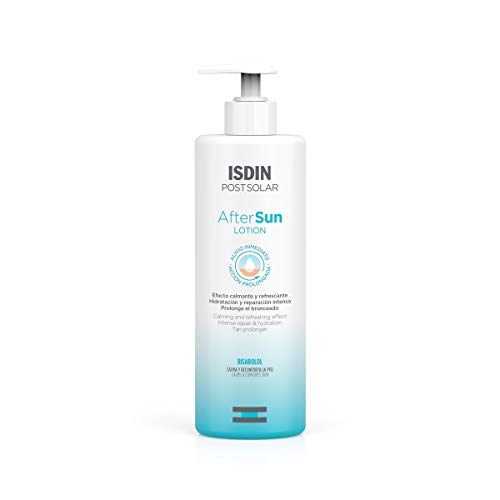 ISDIN After Sun Lotion, Efecto calmante y refrescante, hidratación y reparación intensa - 400 ml