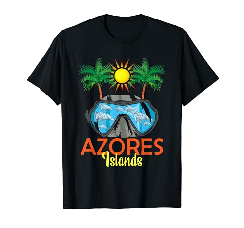 Islas Azores Portugal Vacaciones Camiseta