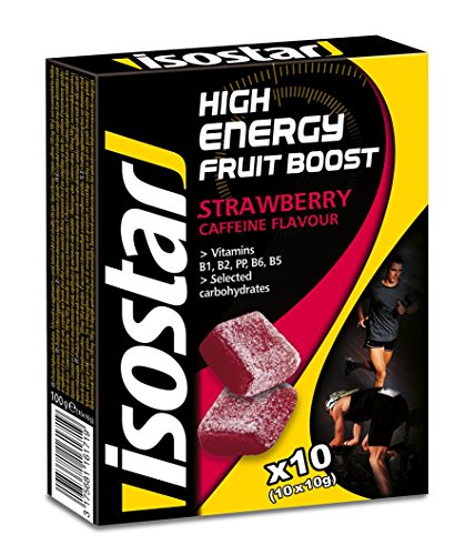 Isostar High Energy Fruit Boost Strawberry, paquete de 5 (5 x 100 g)