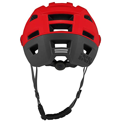 IXS Trigger Am - Casco de montaña para Adulto, Unisex, Color neón Rojo, SM (54-58 cm)