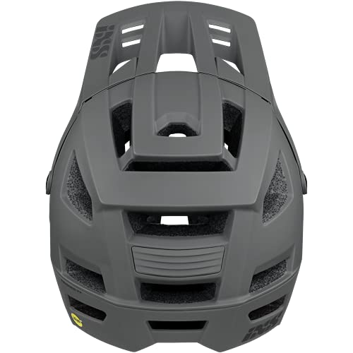 IXS Trigger FF MIPS Casco Integral para Bicicleta de montaña/E-Bike/BMX, Unisex Adulto, Grafito, Large