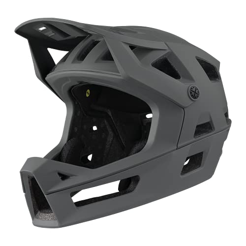 IXS Trigger FF MIPS Casco Integral para Bicicleta de montaña/E-Bike/BMX, Unisex Adulto, Grafito, Large