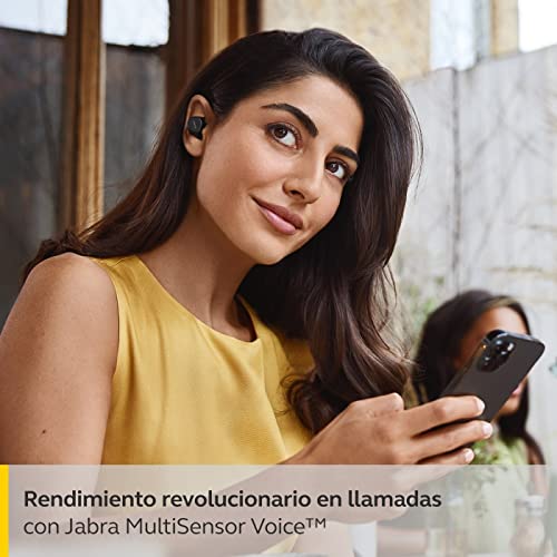 Jabra Elite 7 Pro Bluetooth In-Ear - Auriculares inalámbricos True Wireless con cancelación activa del ruido ajustable, diseño compacto, MultiSensor Voice para llamadas claras, Negro