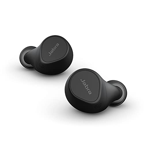 Jabra Elite 7 Pro Bluetooth In-Ear - Auriculares inalámbricos True Wireless con cancelación activa del ruido ajustable, diseño compacto, MultiSensor Voice para llamadas claras, Negro