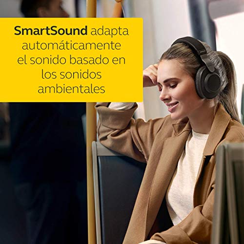 Jabra Elite 85h - Auriculares Inalámbricos Over-Ear, Cancelación Activa de Ruido, Batería de Larga Duración para Llamadas y Música, Negro Titanio