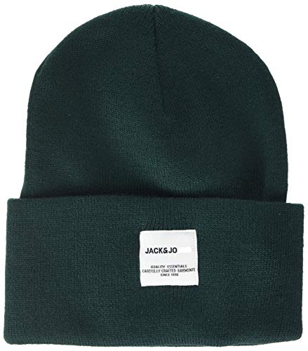 Jack & Jones Jaclong Noos-Gorro de Punto, Verde (Sea Moss Sea Moss), Talla única para Hombre