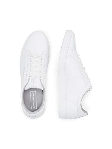 JACK & JONES Jfwtrent PU 19 Noos, Zapatillas Hombre, Blanco (Bright White Bright White), 41 EU