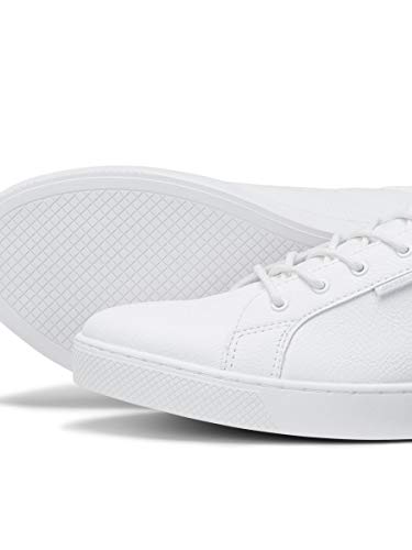 JACK & JONES Jfwtrent PU 19 Noos, Zapatillas Hombre, Blanco (Bright White Bright White), 41 EU