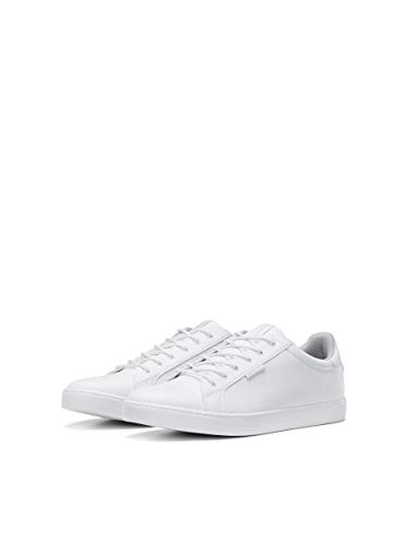 JACK & JONES Jfwtrent PU 19 Noos, Zapatillas Hombre, Blanco (Bright White Bright White), 41 EU