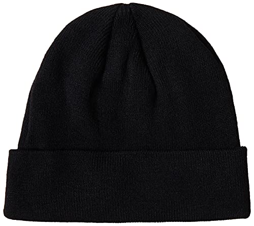 JACK & JONES JJDNA BEANIE NOOS, Gorro de punto Hombre, Negro (Black), Talla única