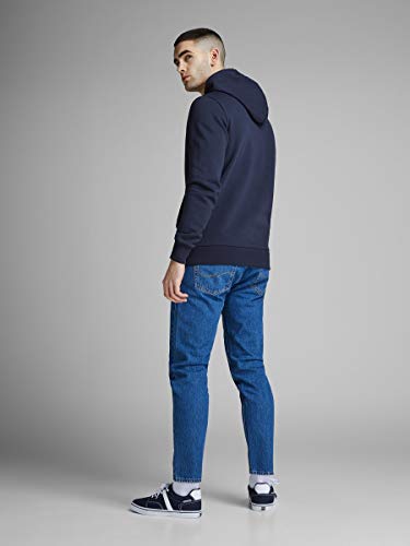 Jack & Jones Jjecorp Logo Sweat Hood Noos Sudadera, Azul (Navy Blazer Detail: Reg Fit), XX-Large para Hombre