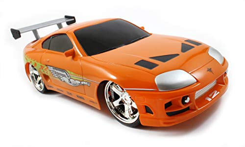 Jada- Fast&Furious Coche RC 1995 Toyota Supra-Naranja 1:16 Fast and The Furious radiocontrol con Mando, Color (253206006)