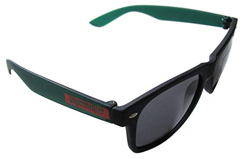 Jägermeister - Gafas de sol con patillas verdes - Filtro de categoría 3.