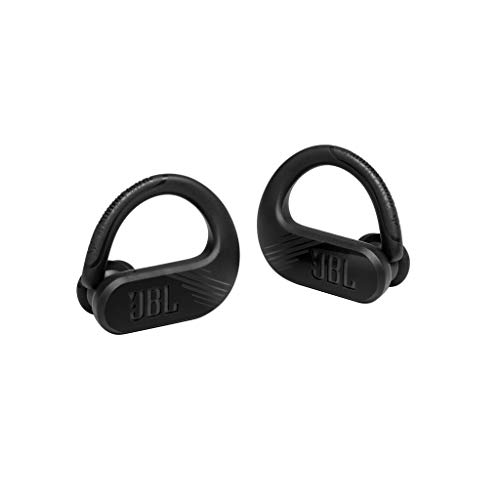 JBL Endurance PEAK II Auriculares In Ear con Bluetooth para Entrenar, resistentes al agua IPX7, con micrófono y manos libres, batería de hasta 30h con el estuche de carga, color negro