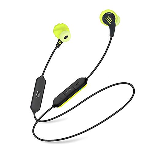 JBL Endurance Run BT - Auriculares (inalámbrico, tecnología FlipHook, almohadillas FlexSof, micrófono y mando integrado, resistencia al sudor IPX5)