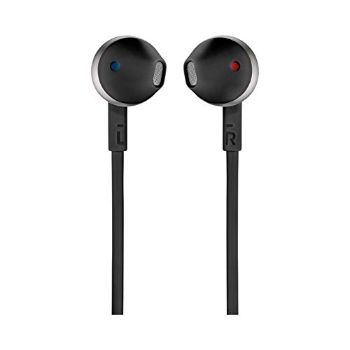 JBL T205 - Auriculares (Alámbrico, Dentro de oído, Binaural, Intraaural, 20-20000 Hz, Negro)
