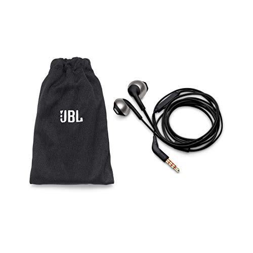 JBL T205 - Auriculares (Alámbrico, Dentro de oído, Binaural, Intraaural, 20-20000 Hz, Negro)