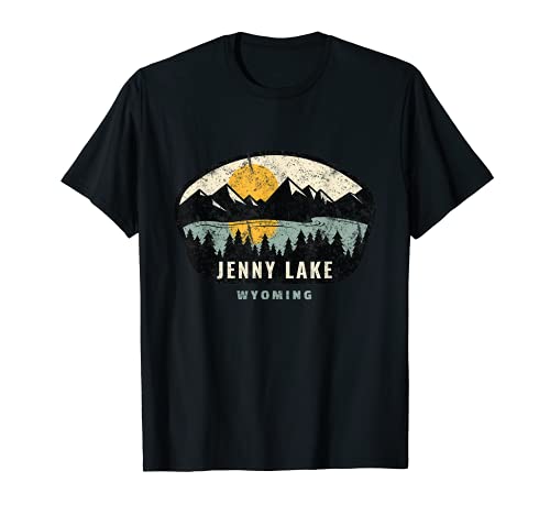 Jenny Lake Wyoming, WY recuerdo de vacaciones Camiseta