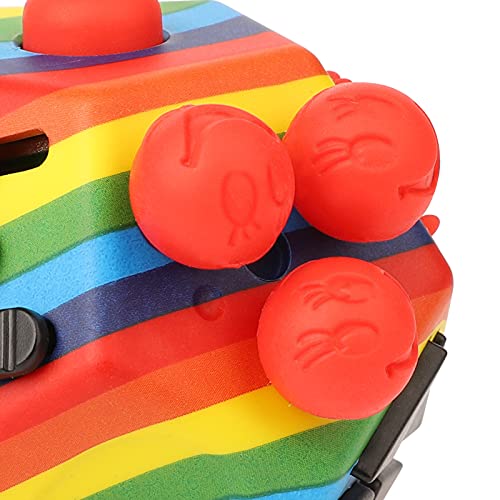 JIM'S STORE Juguete Antiestrés Stress Cube 12 Lados Cubo de Descompresión Juguete de Atención a la Ansiedad Juguete de Dedo Sensorial para Adultos y Niños (Color-03)