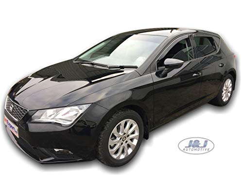 J&J AUTOMOTIVE Derivabrisas para Seat Leon III 5 puerta 2013 - 2020 4 piezas