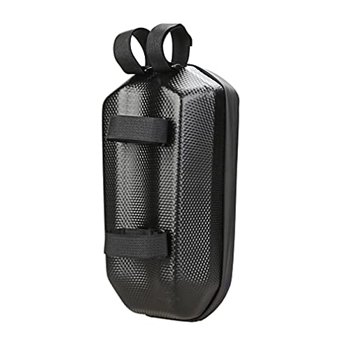 JKLJL Bolsa Bici,Bolsa Bicicleta Superior Impermeable de Carcasa Dura,Bolsa de Manillar,Adecuada para Bicicletas,Bicicletas de Equilibrio,etc,la Capacidad es de 4L,Negra.