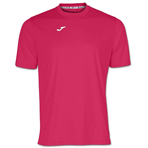 Joma Combi Camiseta Manga Corta, Hombre, Fucsia, L