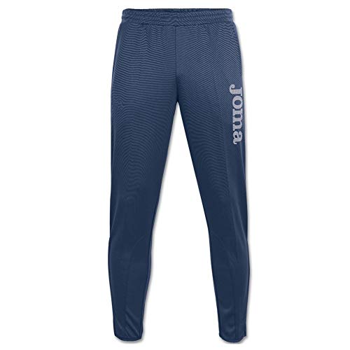 Joma Gladiator - Pantalón largo brillante para hombre, color Azul Marino, XXL